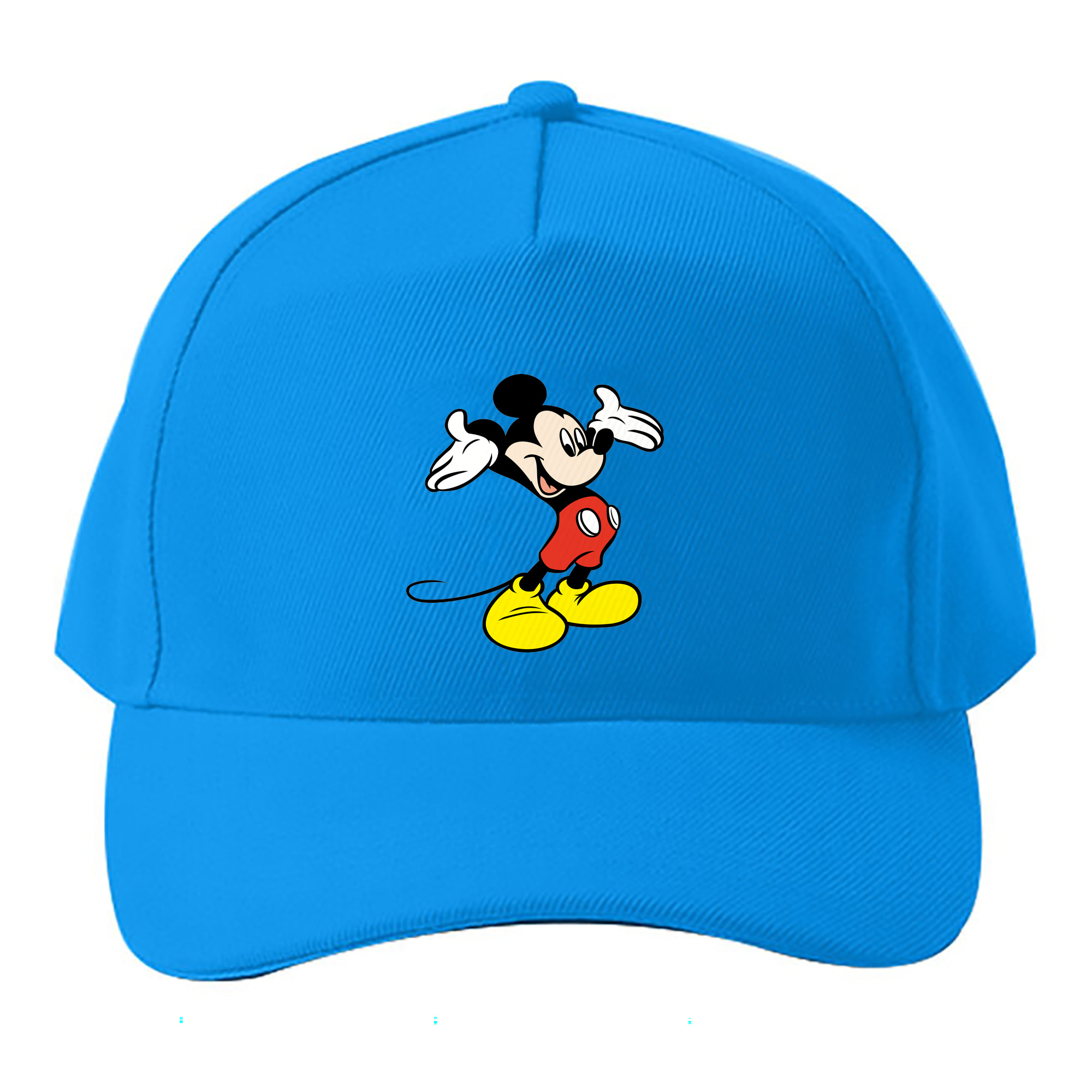 （画像用） ミッキーマウス Mickey Mouse ベースボールキャップ 綿100％ 男女兼用 帽子 スポーツ